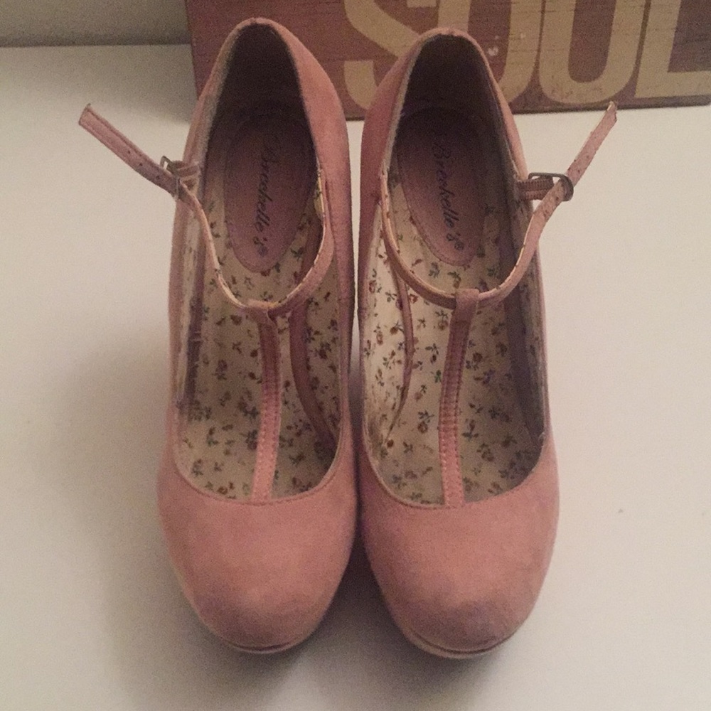 Pink Platform Wedge